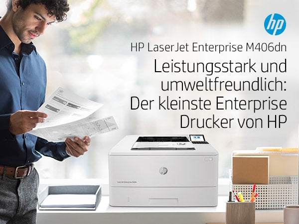 HP LaserJet Enterprise M406dn – 40 Seiten/Min.