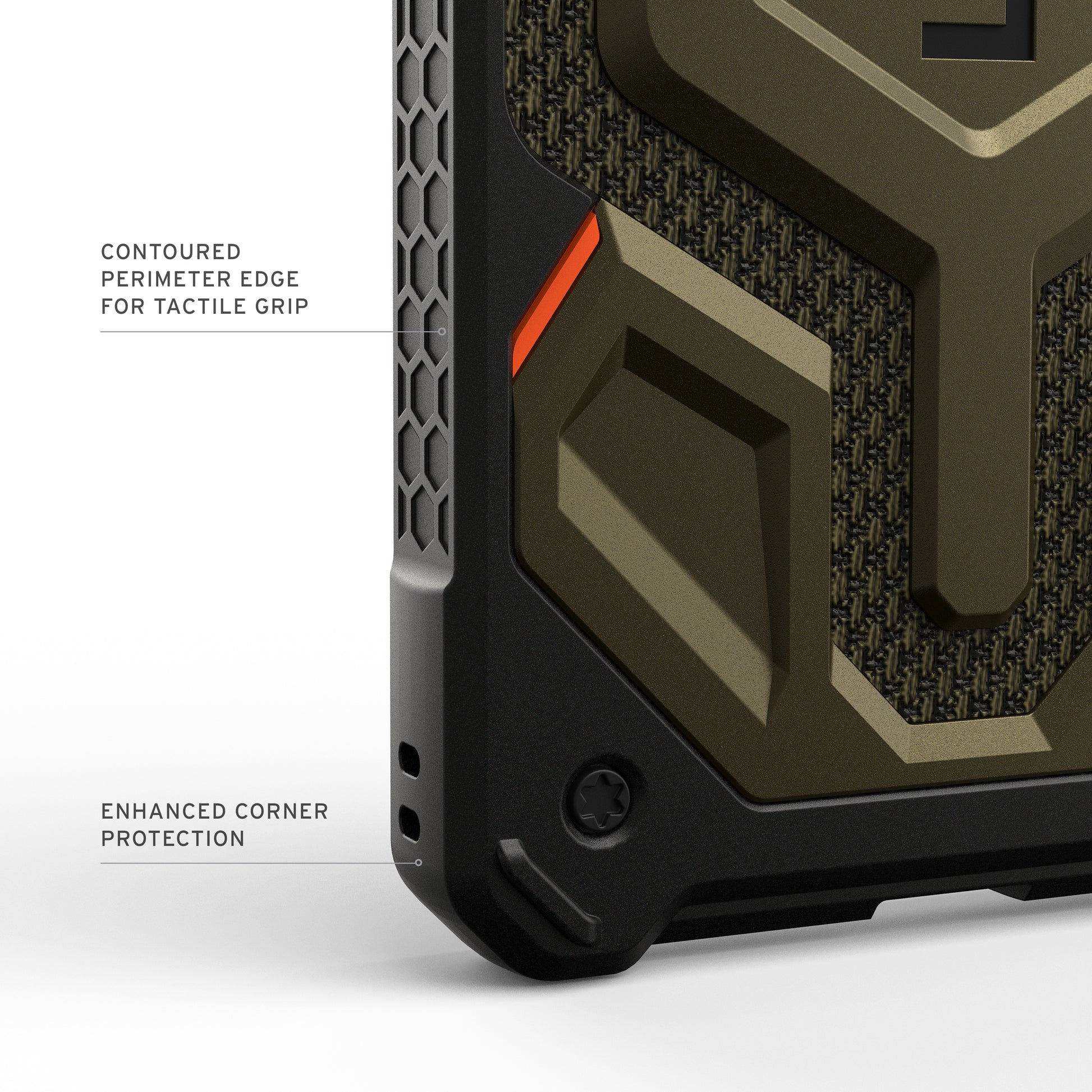 Urban Armor Gear UAG Monarch Pro – Rückcover – für Samsung Galaxy S26 Ultra – MagSafe, Aramid, Grün, bis 7,6 m Sturzsicher