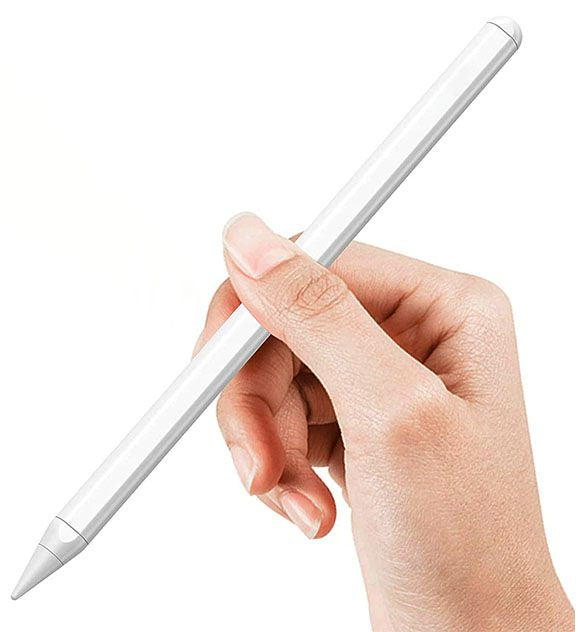 eSTUFF Eingabestift für Apple iPad (6.–10. Gen.), Pro 11"/12,9" (1.–6. Gen.) – USB‑C, magnetisch – Weiss