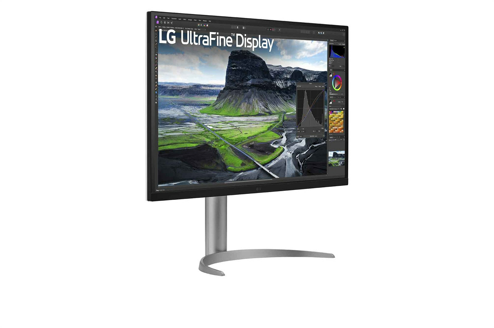 LG 32UQ850V-W – 31,5", 3840 × 2160 (4K), IPS, USB-C 90 W, KVM, DisplayHDR 400