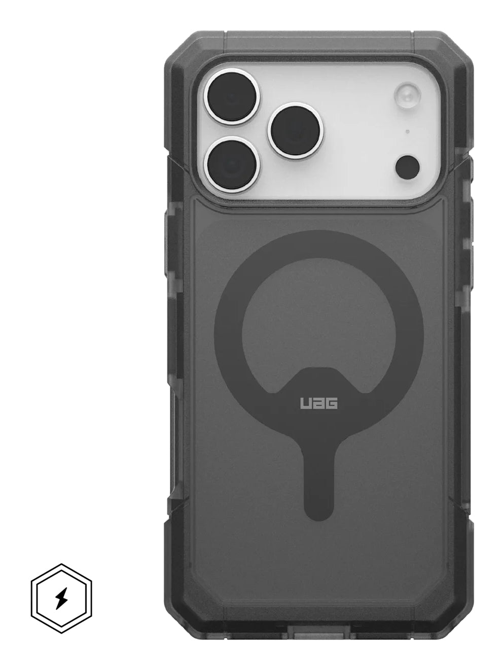 Urban Armor Gear UAG – Trooper MS Backcover – für Apple iPhone 17 Pro Max – grau