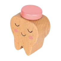 Spielba Holzspielwaren 610232 Aufbewahrungsbox (mit Deckel) – Holz – Rosa/Natur – 35 × 70 × 55 mm