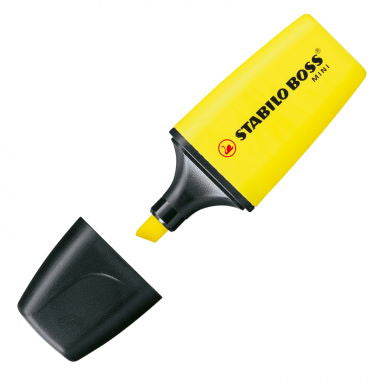 STABILO BOSS MINIpop Textmarker Set 5 Farben – Keilspitze, 2–5 mm