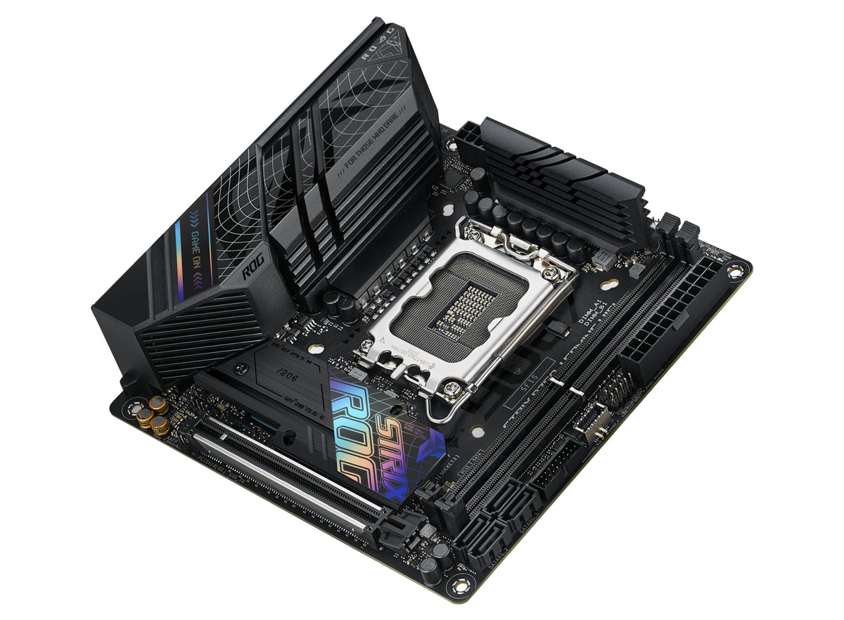 ASUS ROG STRIX B760-I GAMING WIFI – Mainboard – LGA 1700, Intel B760, mini ITX, DDR5