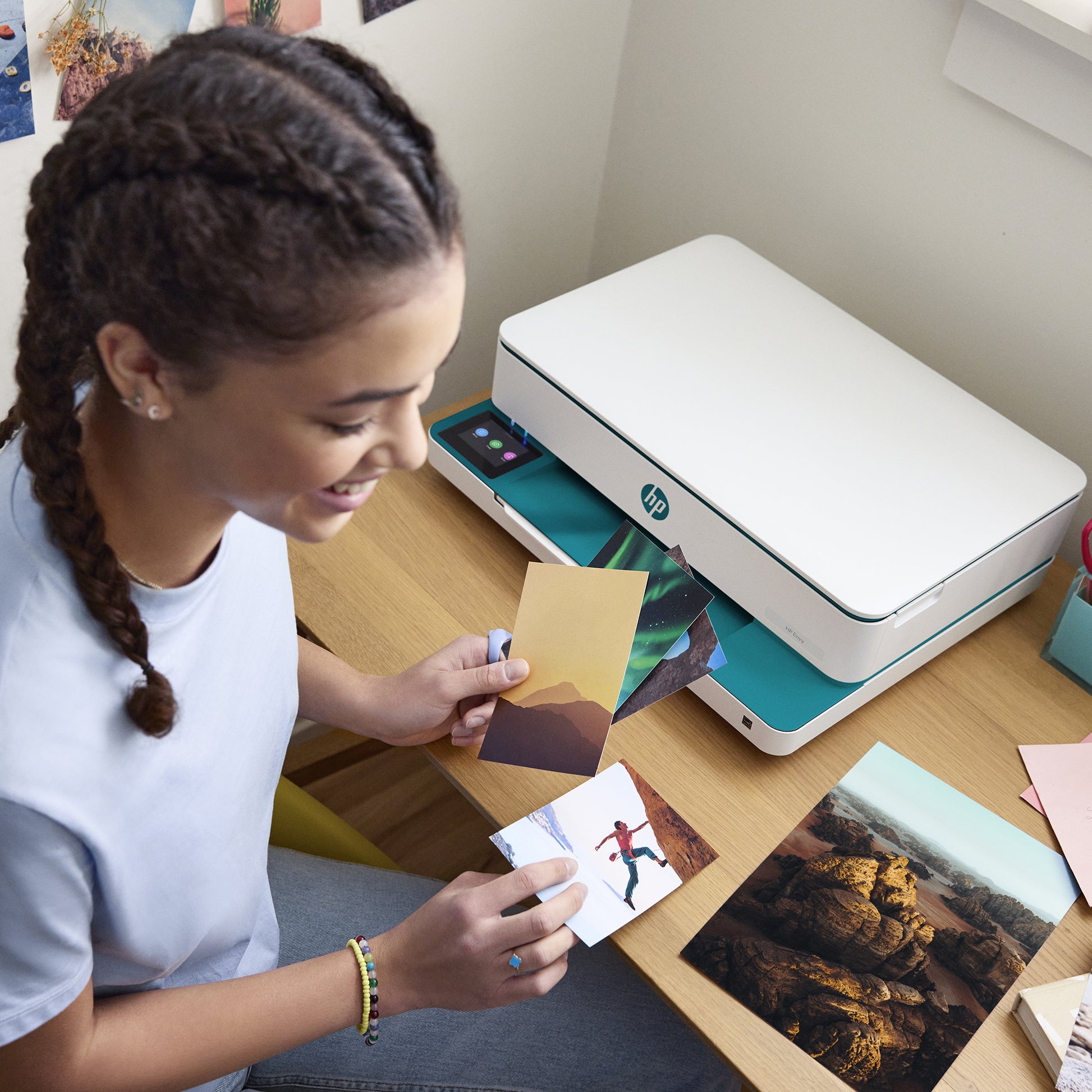 HP Envy 6122E Wireless – Farbtintenstrahl-Multifunktionsdrucker, A4, 3-in-1, Duplex, WLAN, AirPrint, Mopria