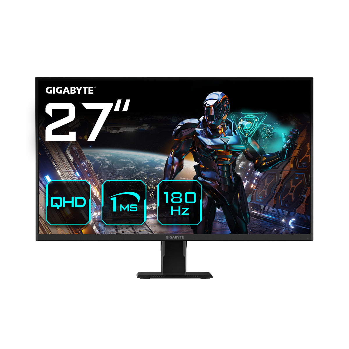 GIGABYTE GS27QA – 27", 2560 × 1440 (WQHD), IPS, 180 Hz