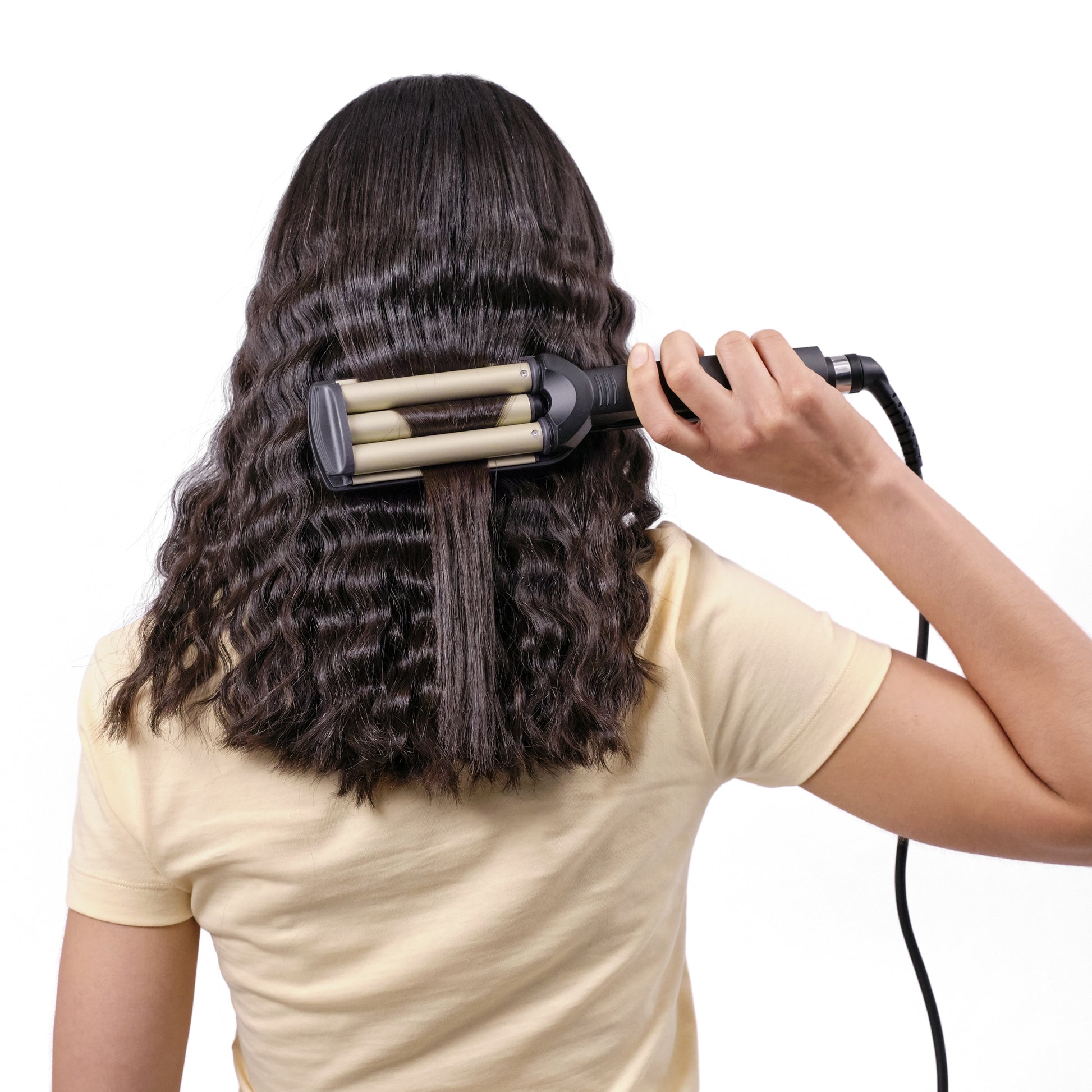 BaByliss Texturiereisen EasyWaves C260E – Keramikbeschichtung, 160–200 °C – Schwarz/Silber