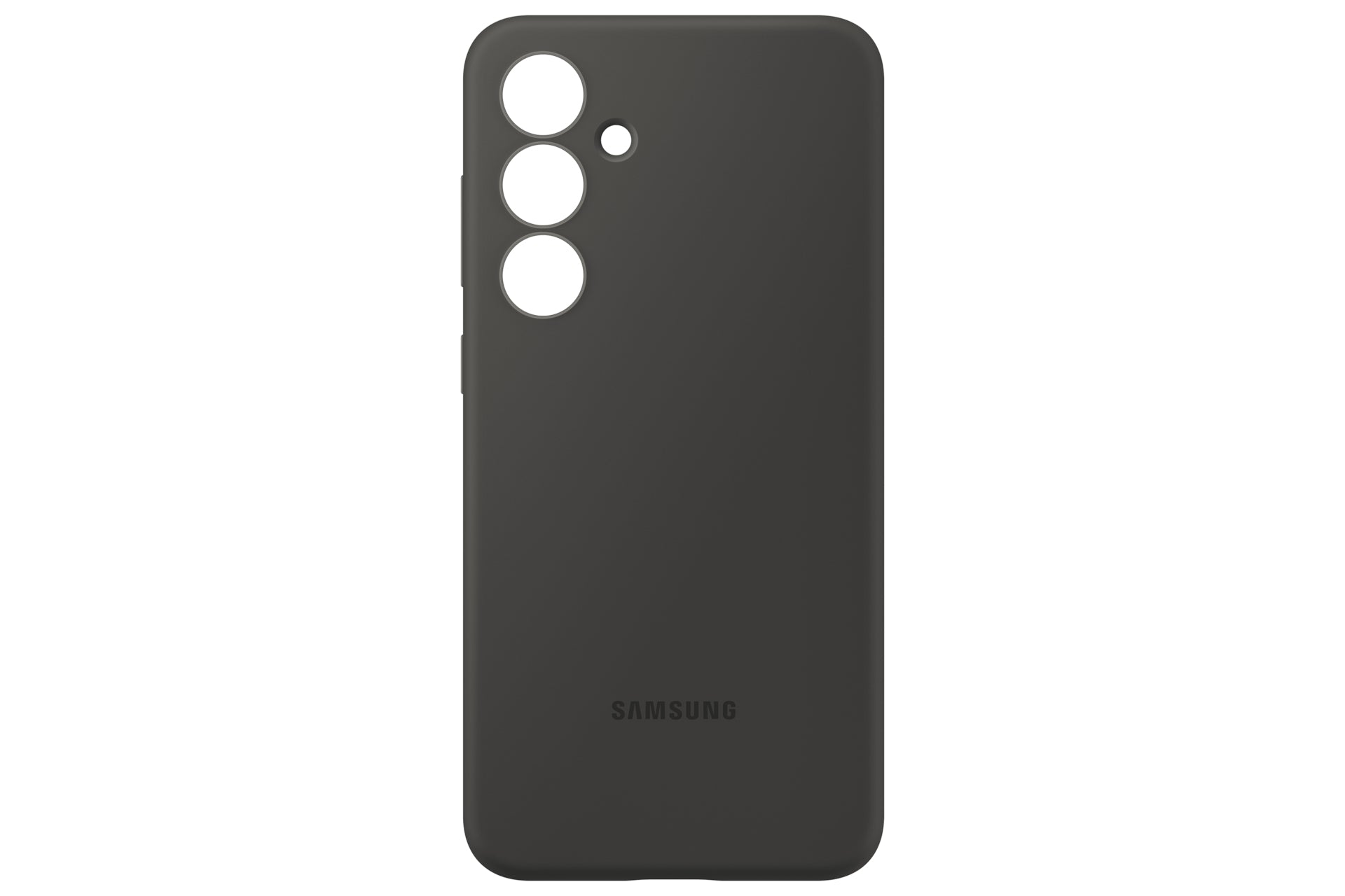 Samsung Backcover – für Samsung Galaxy S24 FE, Silikon, Schwarz
