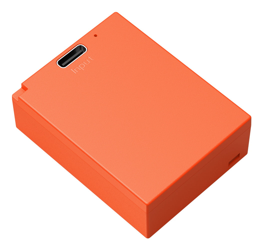 SmallRig NP-W126S Akku – 1050 mAh, 7,4 V (7,77 Wh) – für Fujifilm X-H1, X-Pro2, X-Pro1 und andere – Orange