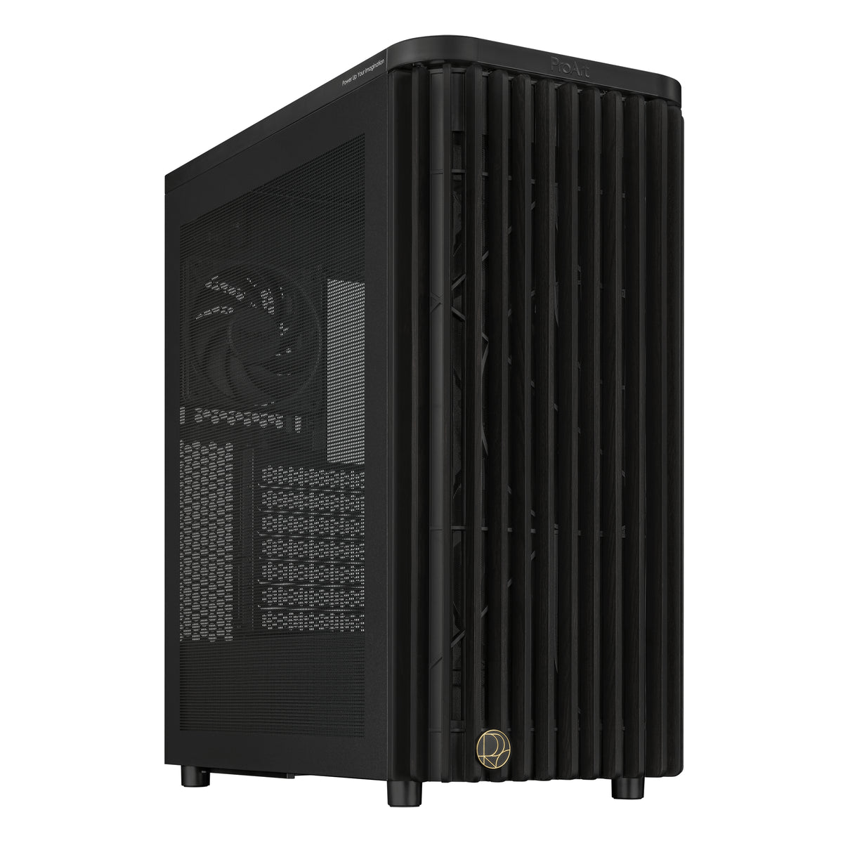 ASUS ProArt PA401 – PC-Gehäuse (Mid-Tower) – Schwarz, ATX, 315 mm, 2×3,5", 2×2,5", USB-C 3.2 Gen2x2