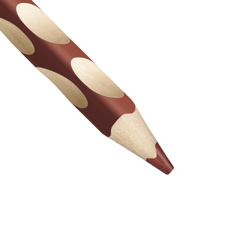 STABILO Buntstift Easycolors Linkshänder – Dreikant, Minen-Ø 4,2 mm, Einzelstift Hellbraun