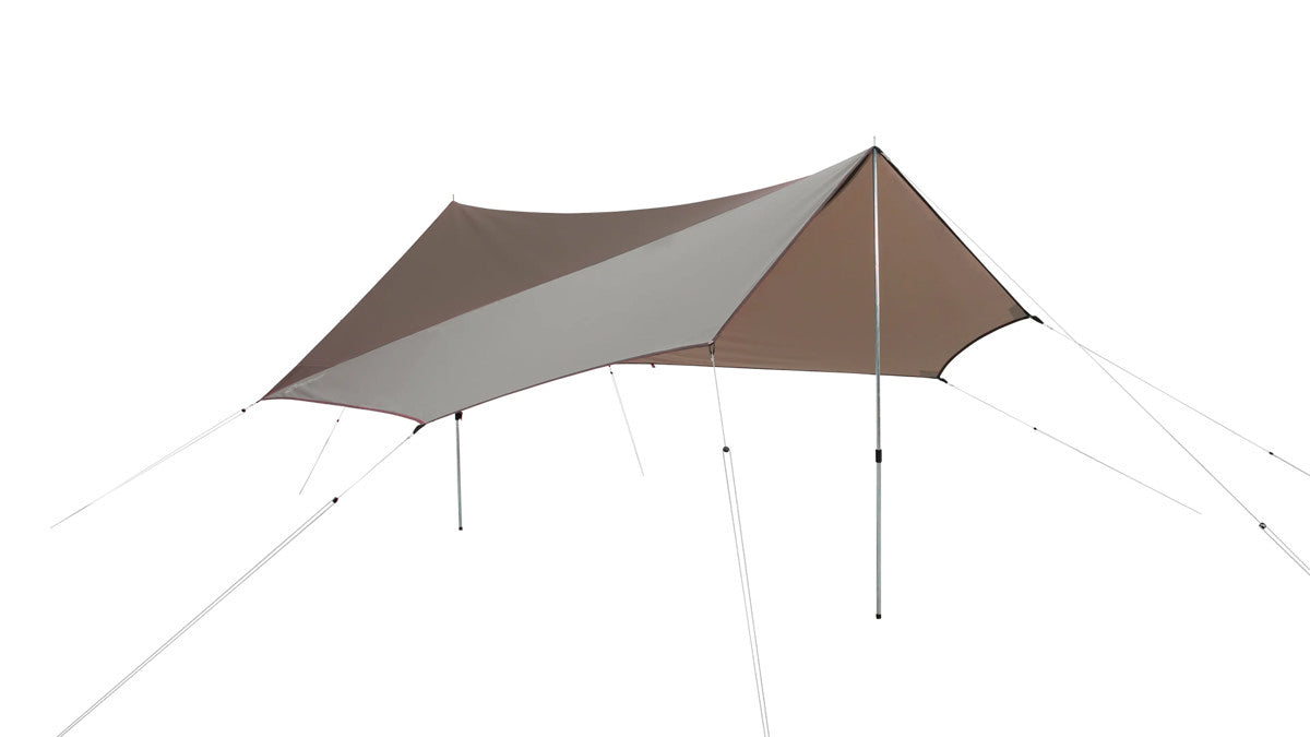 Outwell Seitenmarkise Louisiana Tarp TC – aufblasbar, 3'000 mm Wassersäule – 400 × 390 cm – braun