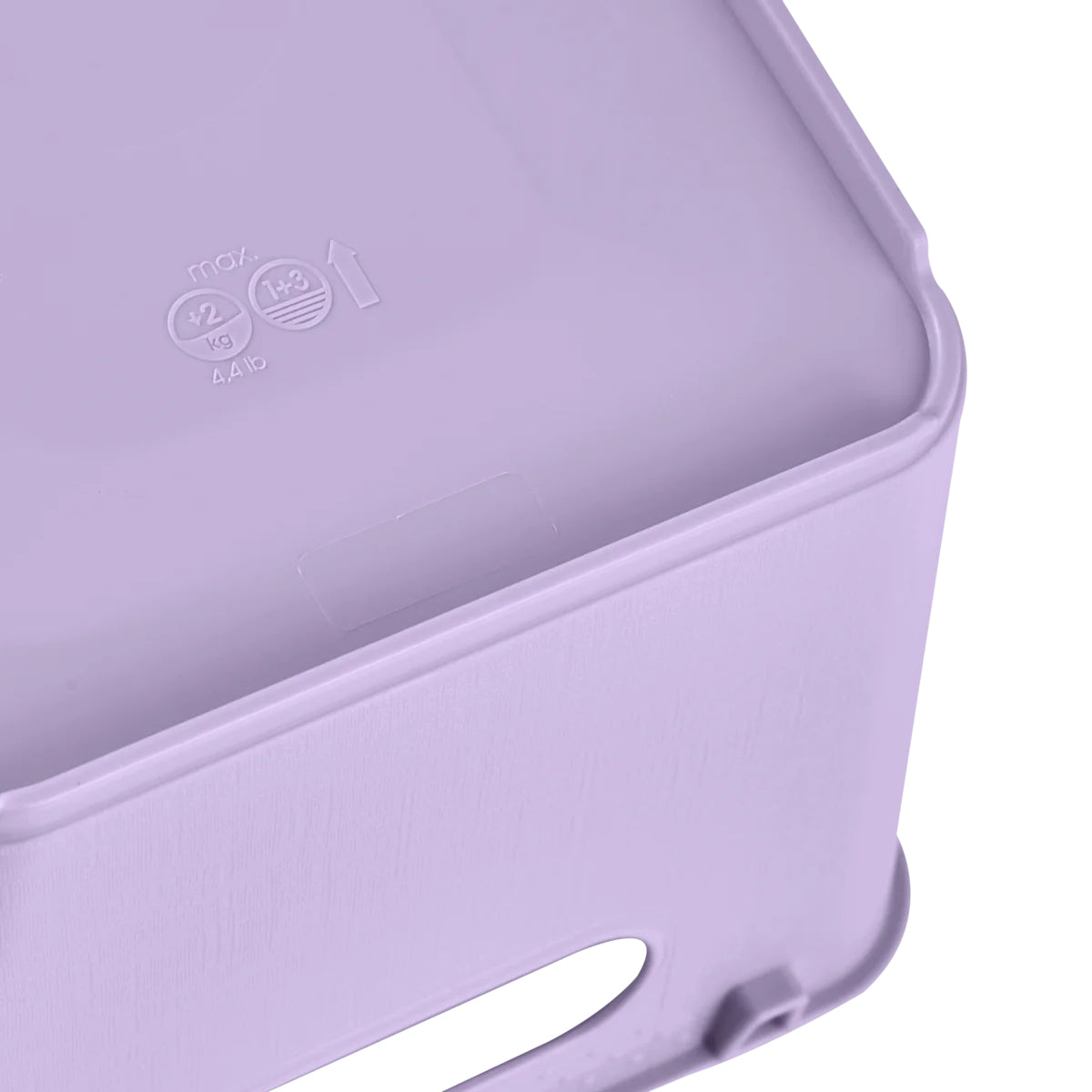 keeeper Lotta Aufbewahrungsbox 1,8 l (ohne Deckel) – Polypropylen (PP) – violett
