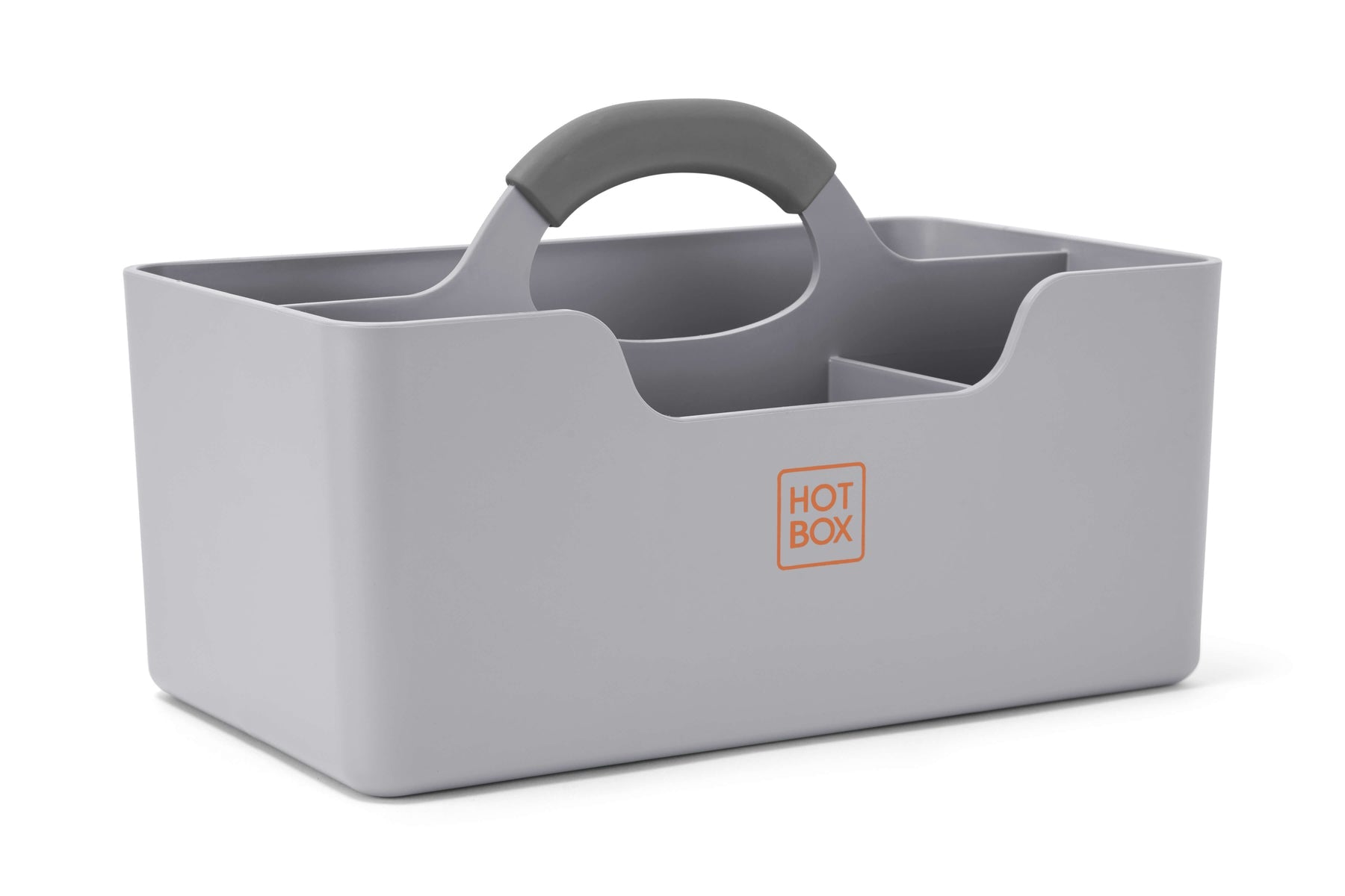 Hotbox Schubladenelement – 4 Schubladen, grau, Polypropylen (PP), B 312 × H 190 × T 182 mm