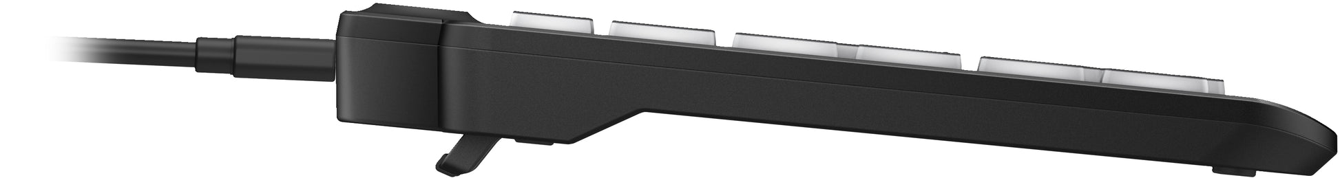 HP 405 – Tastatur – Membran – kabelgebunden, USB-C – QWERTY (US-INT) – beleuchtet – schwarz