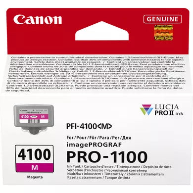 Canon Tintenpatrone – LUCIA PRO II, Magenta, PFI-4100