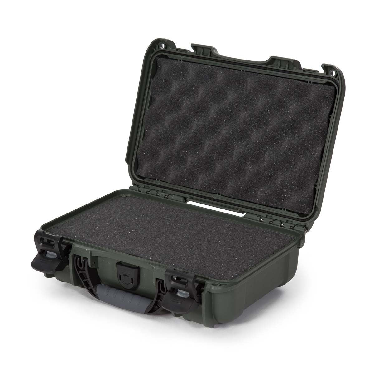 Nanuk Schutzkoffer 909 – Hartschale, Olivgrün, 31,8 × 20,3 × 24,9 cm