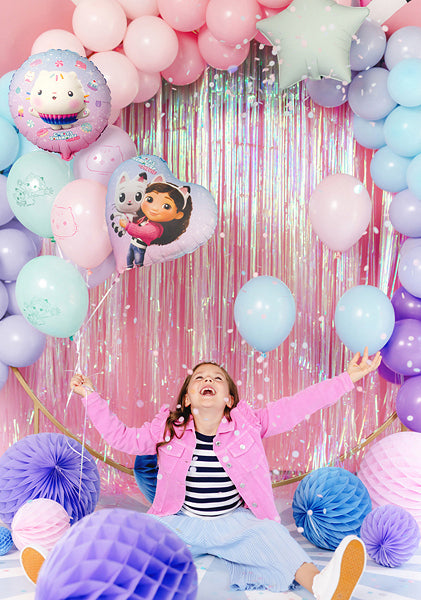 PartyDeco Gabby's Dollhouse Luftballons – mehrfarbig – Ø 27 cm – Latex – 6 Stk