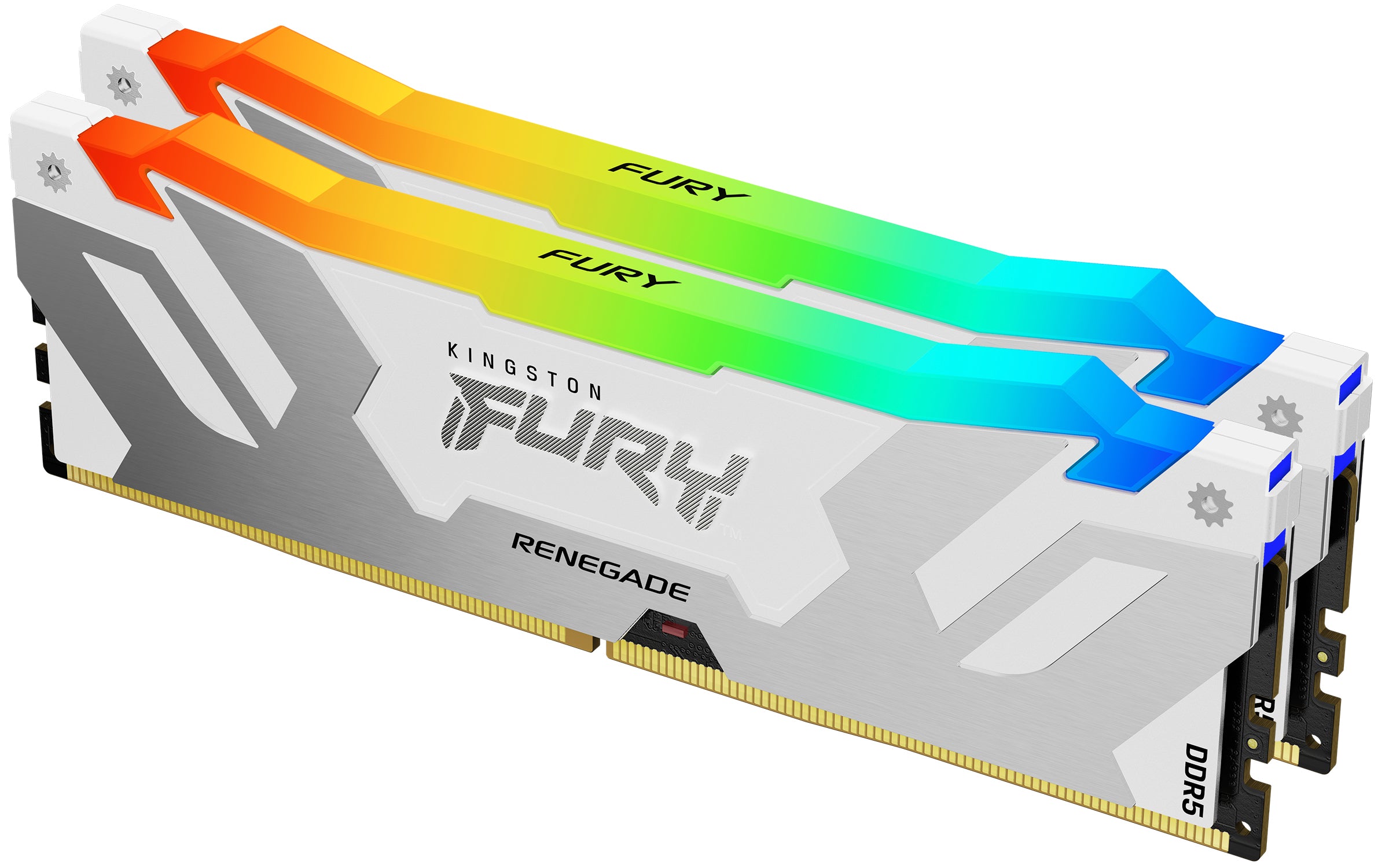 Kingston Technology Kingston Fury Renegade RGB – DDR5 RAM – 32 GB (2×16 GB), 6400 MT/s, 1.4 V, 288-Pin DIMM, RGB