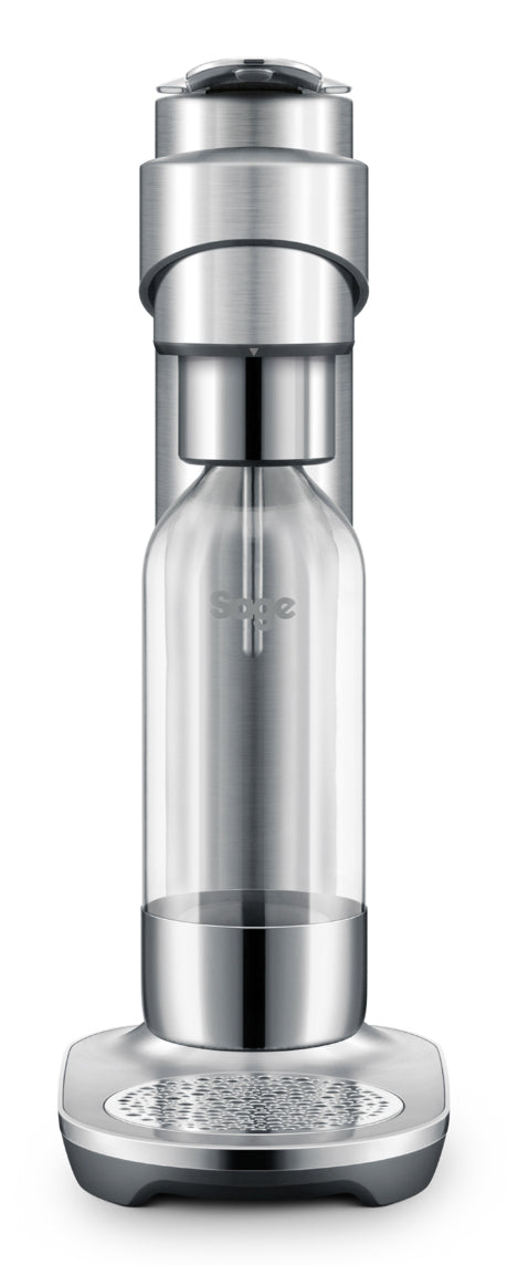 SAGE Wassersprudler inFizz NRE – 1 l Flasche – Anthrazit/Edelstahl
