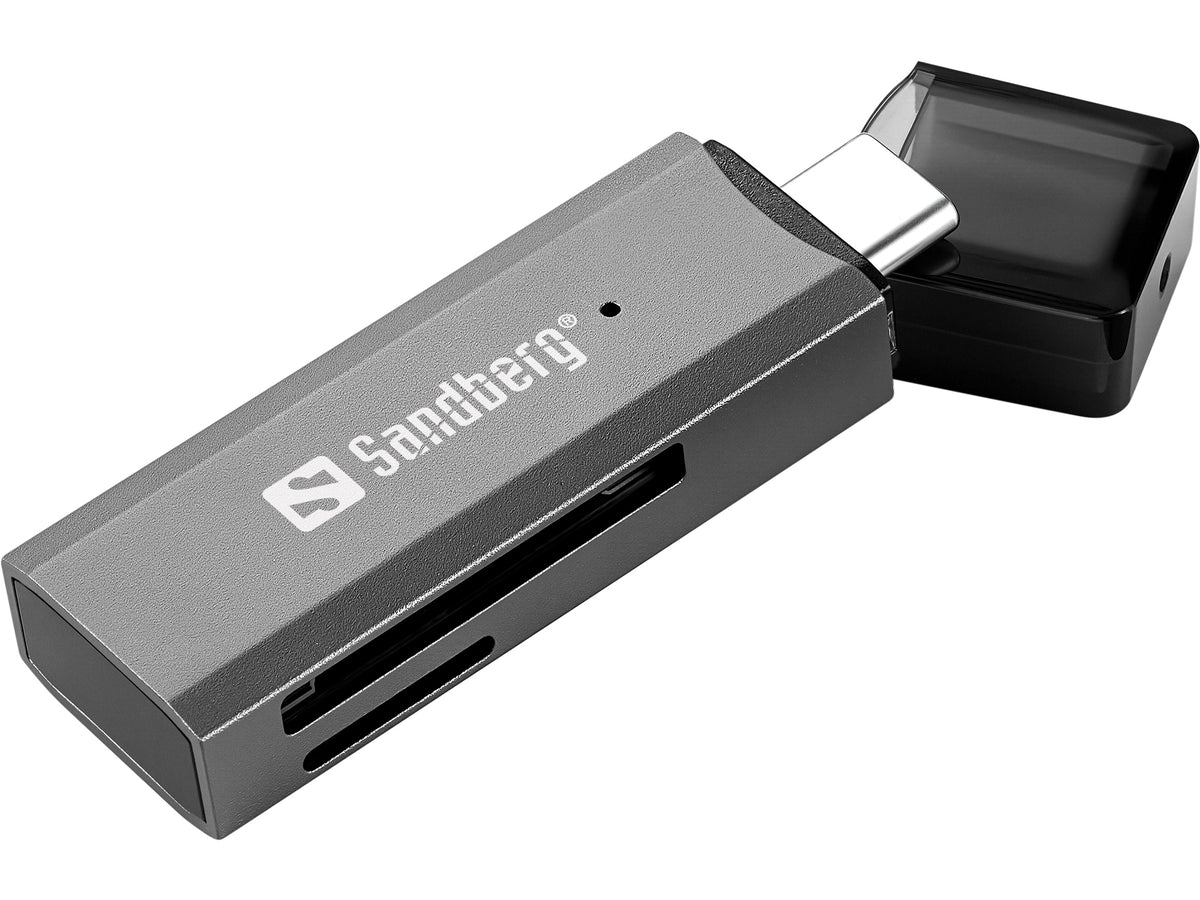 Sandberg 136-84 Multiport Adapter – USB-C, 2× HDMI, SD/microSD