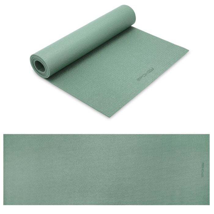 Spokey Fitnessmatte Lightmat, 160 × 61 × 0,6 cm – Grün, PVC