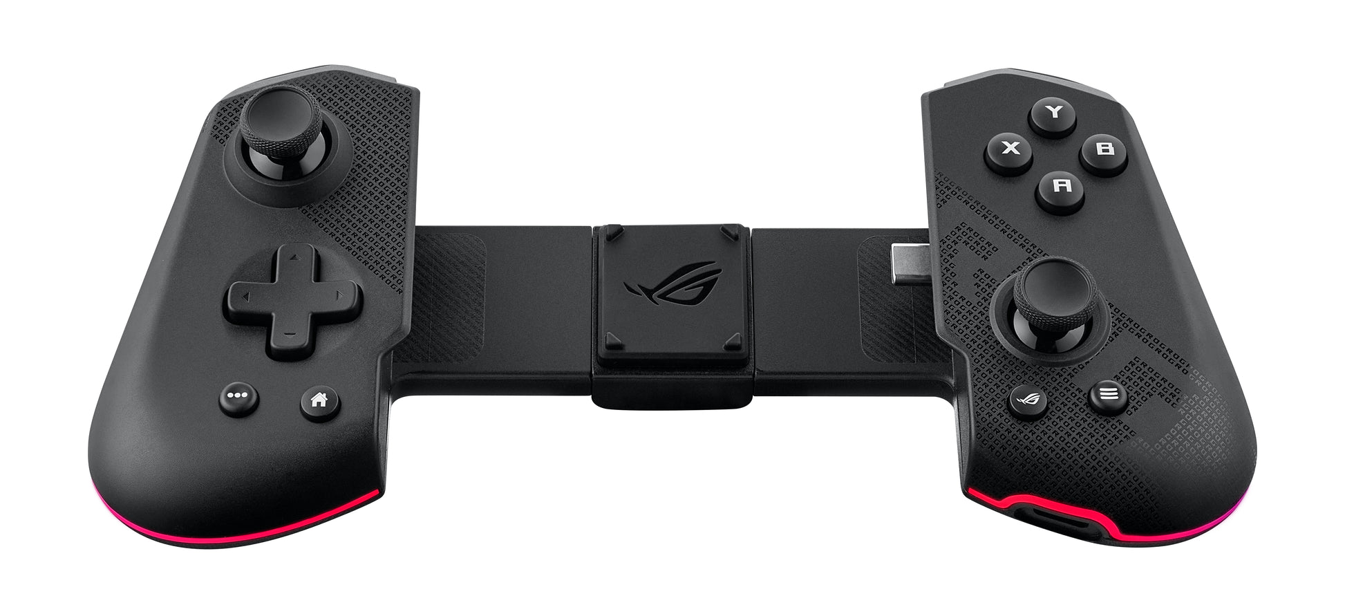 ASUS ROG Tessen – Mobiler Controller – kabelgebunden, USB-C – für Android – Schwarz/Grau
