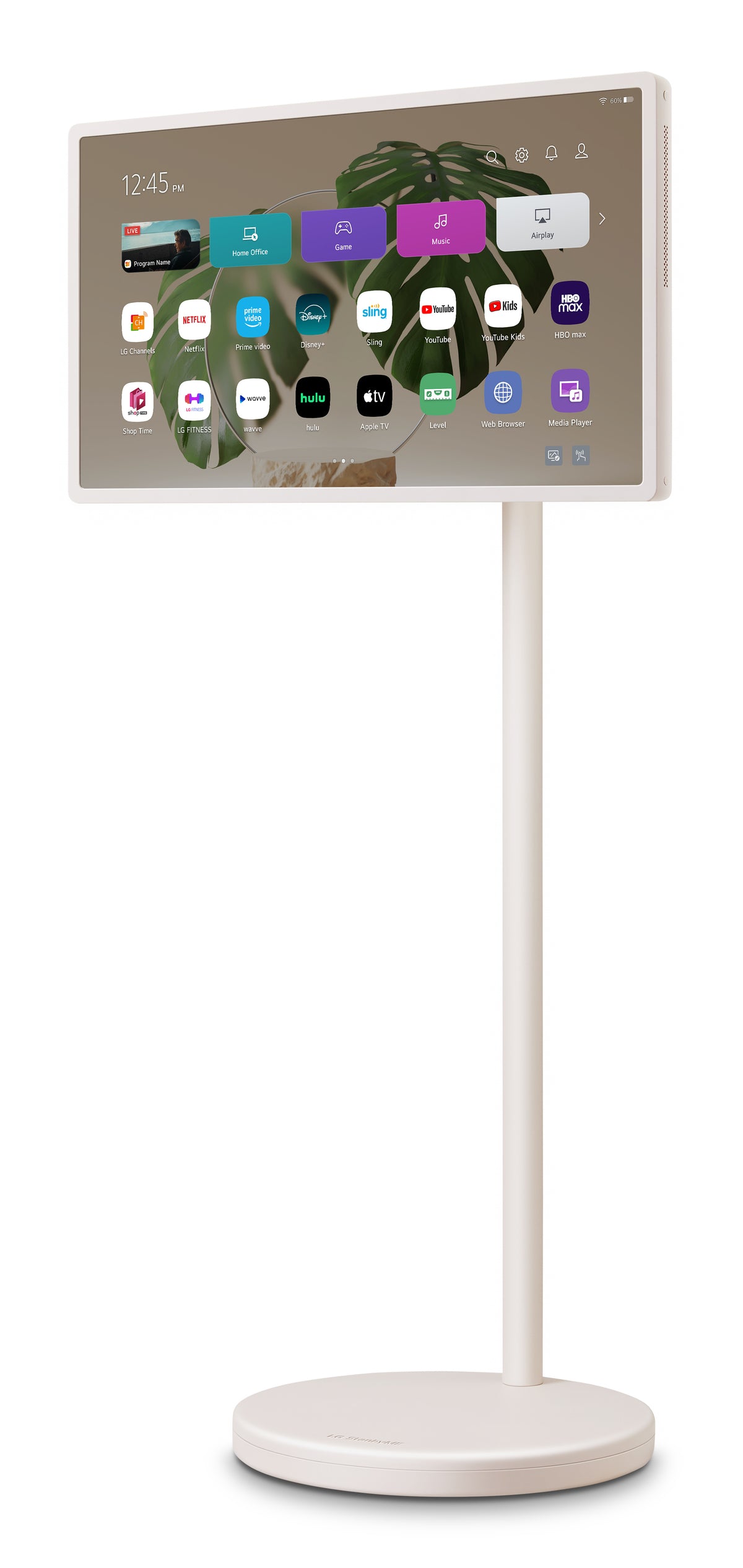 LG StanbyME 2 27LX6TDGA – 27" Interaktives Display – 2560 × 1440 – LCD – Touchscreen, webOS 24 – 60 Hz