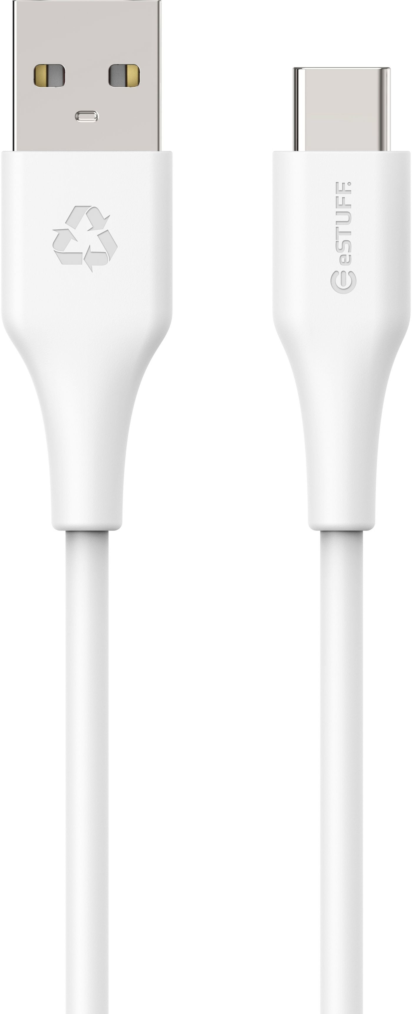 eSTUFF USB-C auf USB-A Kabel – USB 2.0 – 1 m – PD 60 W – PVC – für USB-C-Geräte