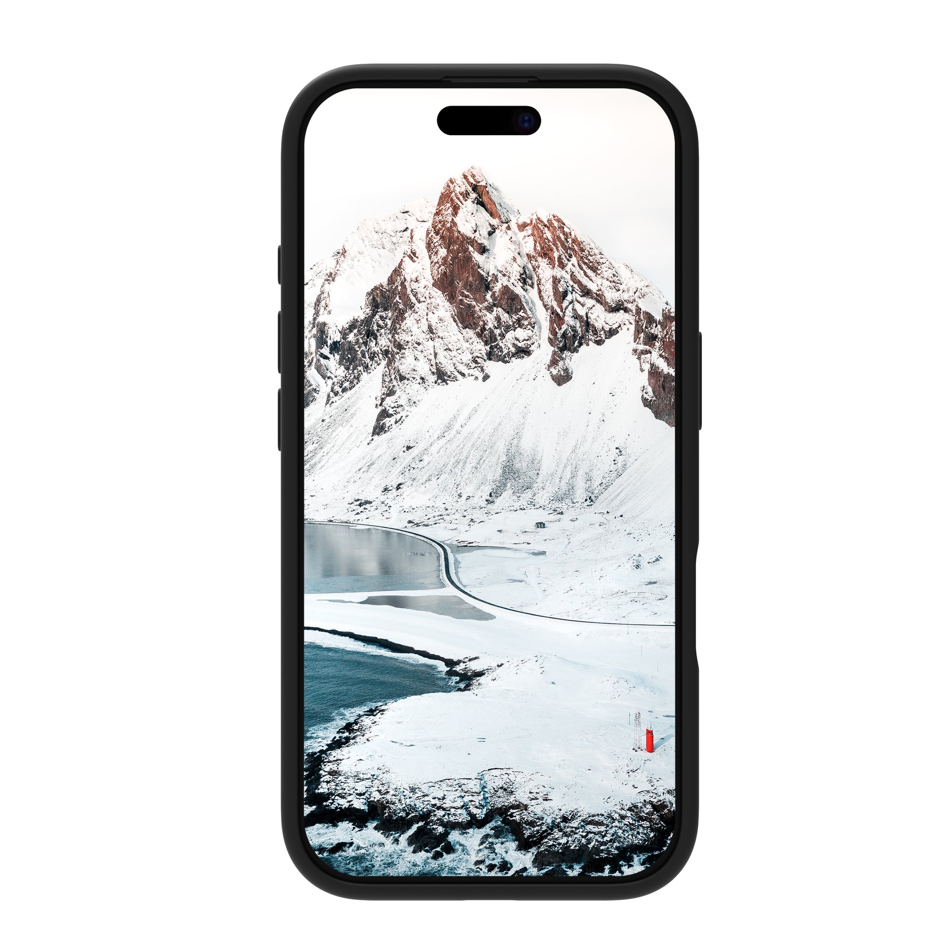 dbramante1928 Backcover – für Apple iPhone 16 Pro Max, Kunststoff+Silikon, Night Black, Recycelte Materialien