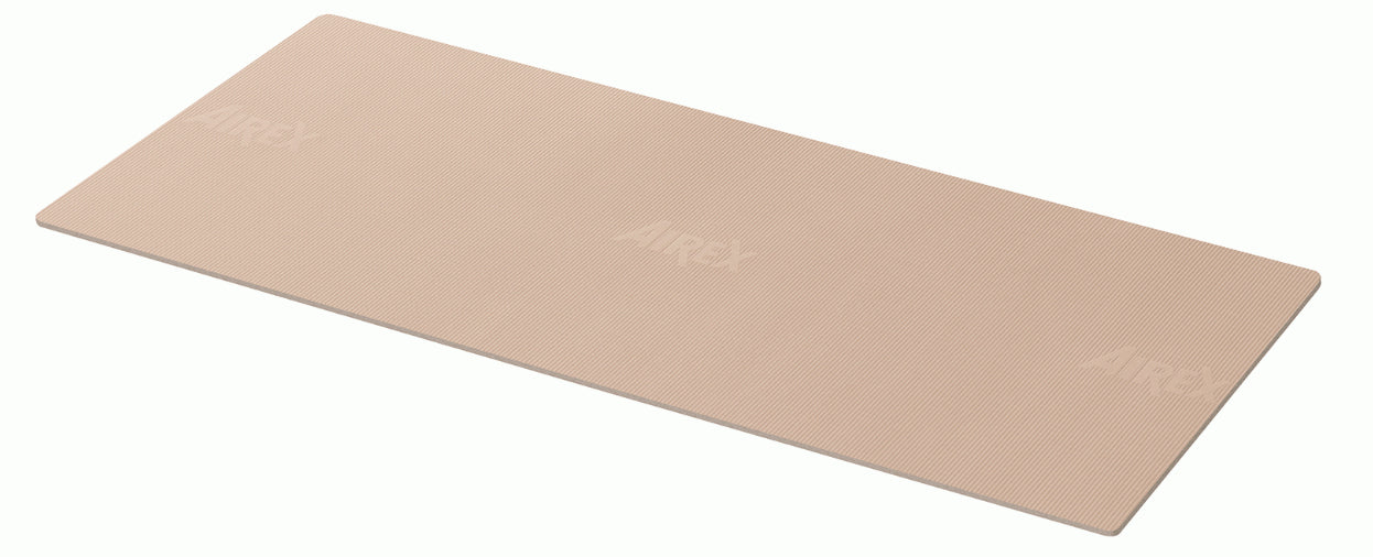 Airex Trainingsmatte TrExercise 140 – 60 × 140 cm, 0,6 cm, beige, für Fitness
