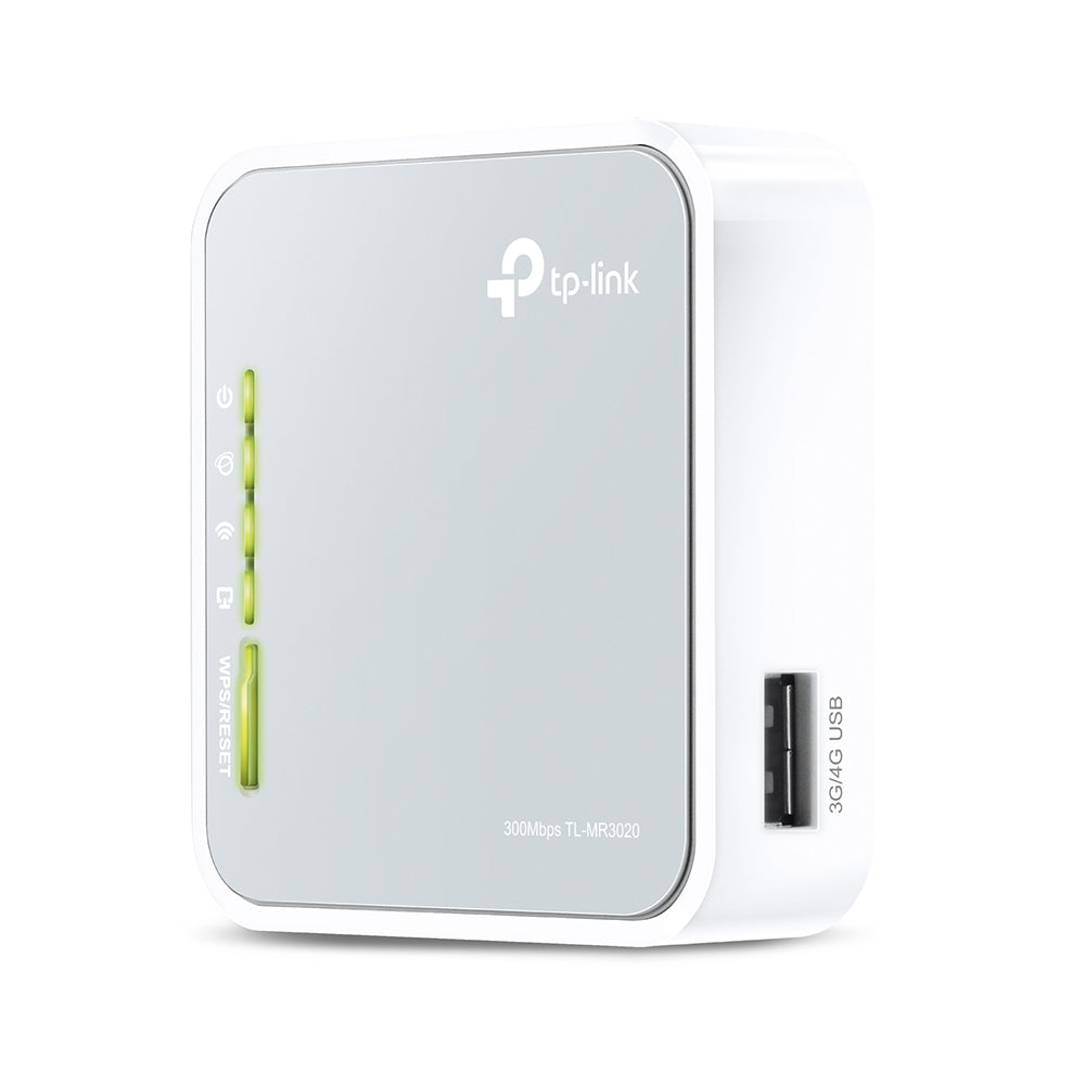 TP-Link TL-MR3020 – WLAN-Router – Wi-Fi 4 (2,4 GHz), 300 Mbit/s