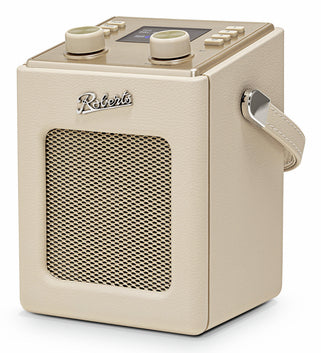 Roberts Radio Roberts Revival Mini 2 – DAB-/Internetradio – Portabel – UKW, Bluetooth, Akkubetrieb – Creme