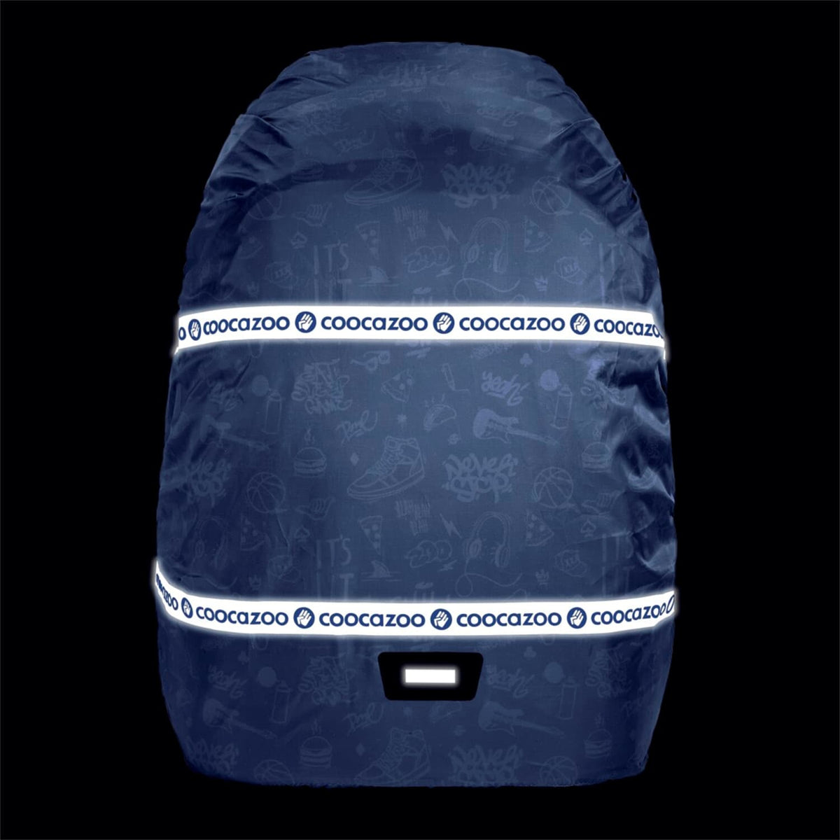 Coocazoo Rucksack-Regenschutz – wasserdicht – für coocazoo Schulrucksäcke – One Size – blau – Nylon – 1 Stk.