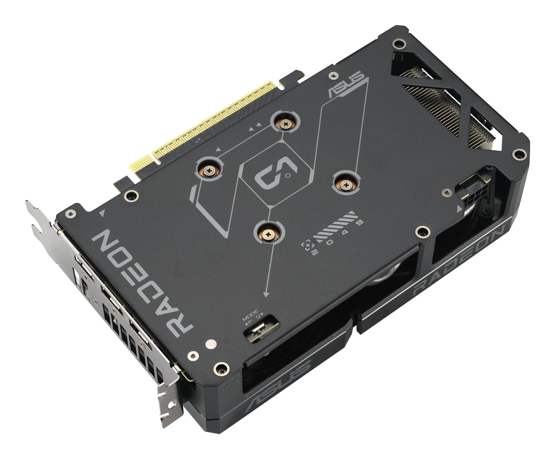 ASUS DUAL-RX9060XT-16G – PCIe-Grafikkarte – Radeon RX 9060 XT, 16 GB GDDR6, PCIe 5.0, 2×DP, 1×HDMI