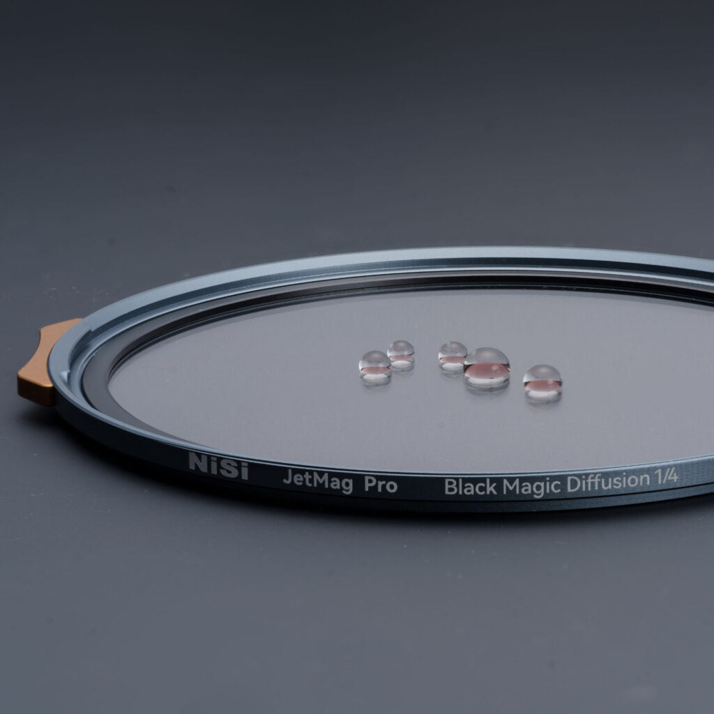 NiSi Black Magic Diffusion Diffusionsfilter – 95 mm – für JetMag Pro Magnetsystem – Grau