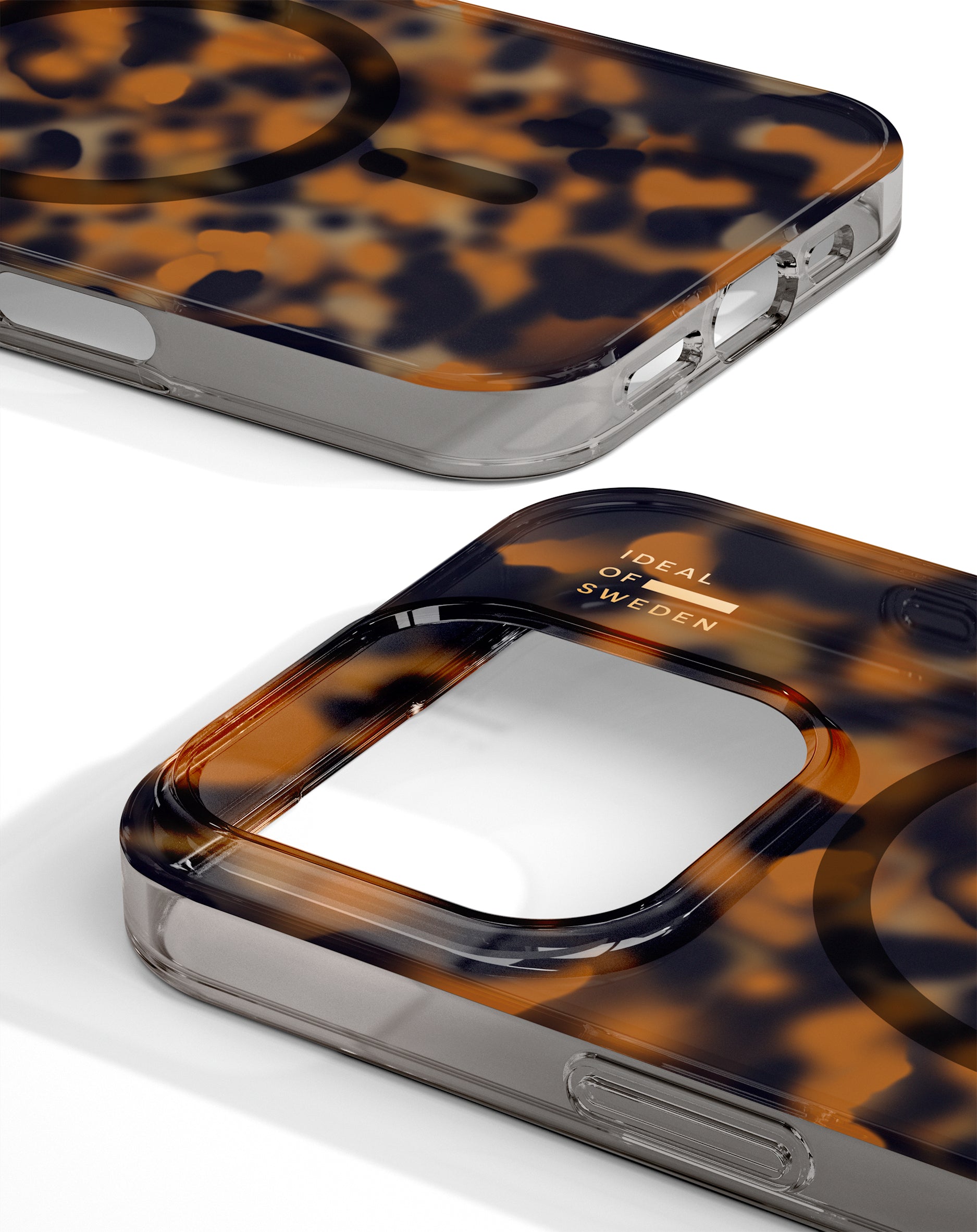 iDeal of Sweden Backcover – für Apple iPhone 16 Pro, MagSafe, PC+TPU, Schildpatt, bis 3 m sturzsicher