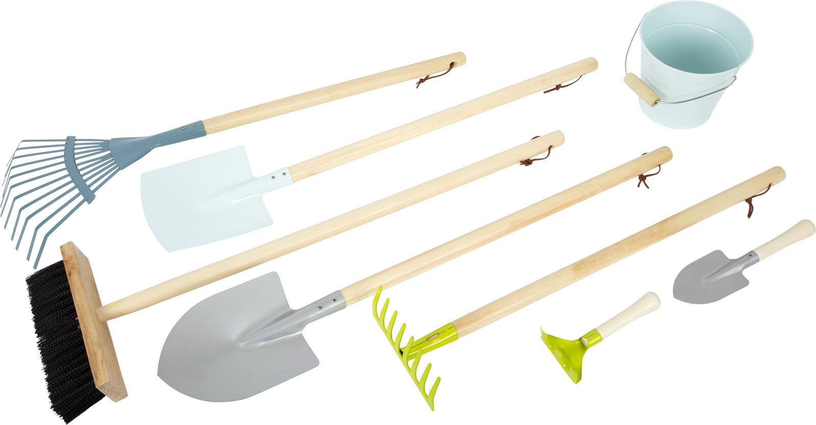 Small foot Werkzeugkoffer (Spielzeug) – 7-teilig – ab 3 Jahren – Metall, Holz – mehrfarbig