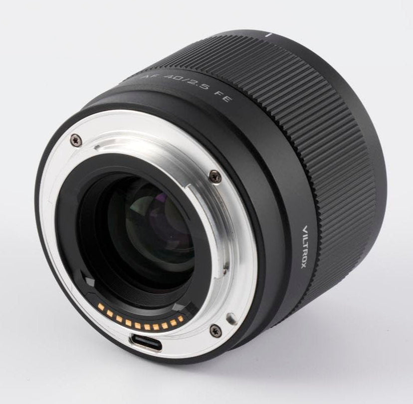 Viltrox AF 40 2.5 FE Objektiv – Sony E-Mount – 40 mm f/2.5 – Filter 52 mm