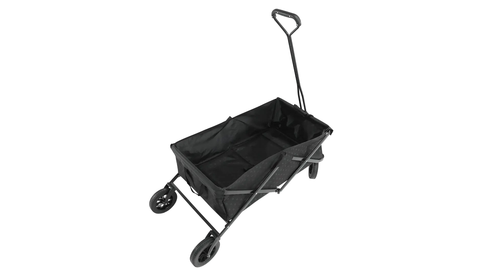 Outwell Transportwagen – faltbar, bis 80 kg – 50 × 47,5 × 108 cm – schwarz, Stahl, Polyester