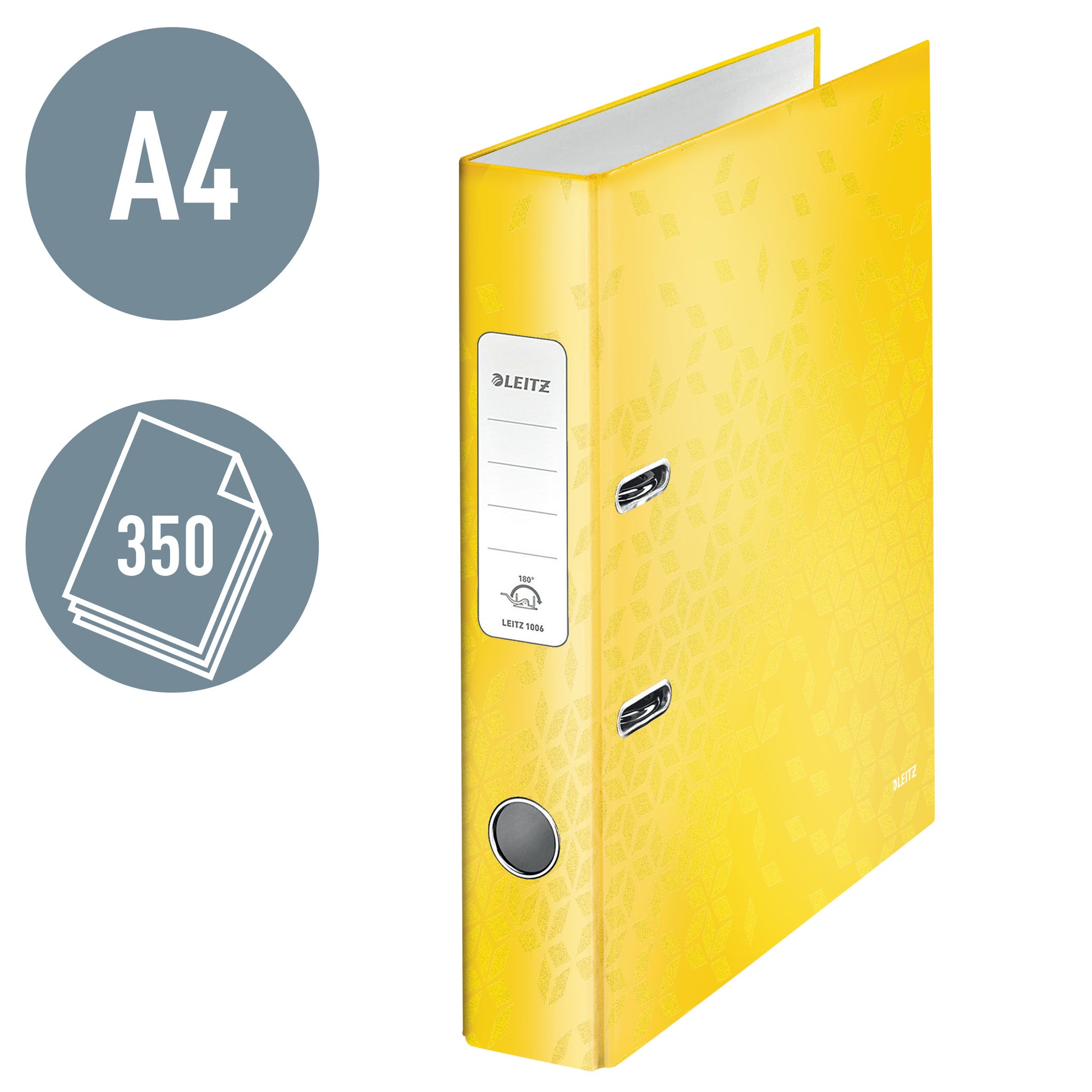 Leitz Ringmappe – A4 – Gelb