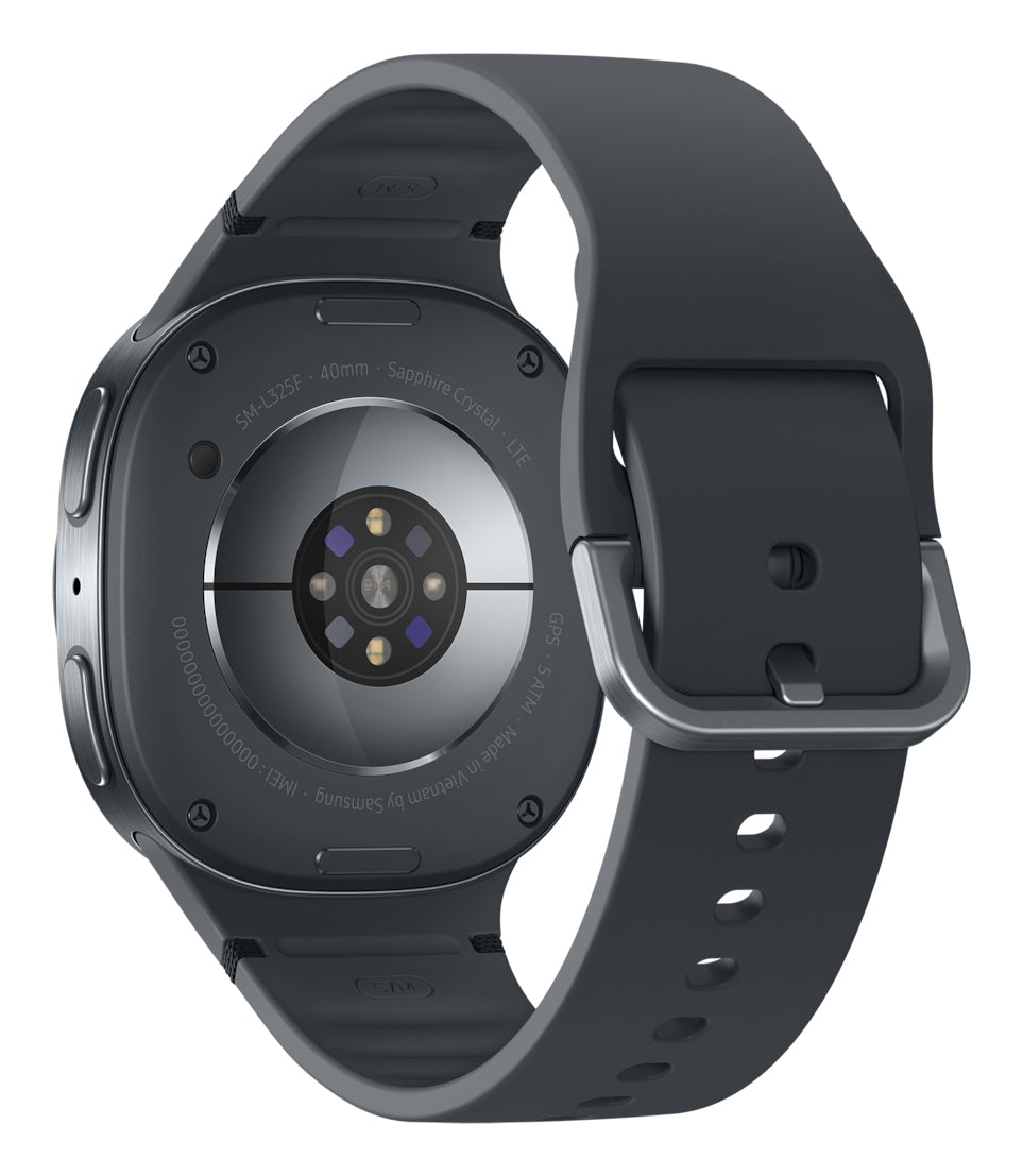 Samsung 40 mm GPS + Cellular – Aluminium Graphit, Sportarmband, S/M, 50 m, für Android