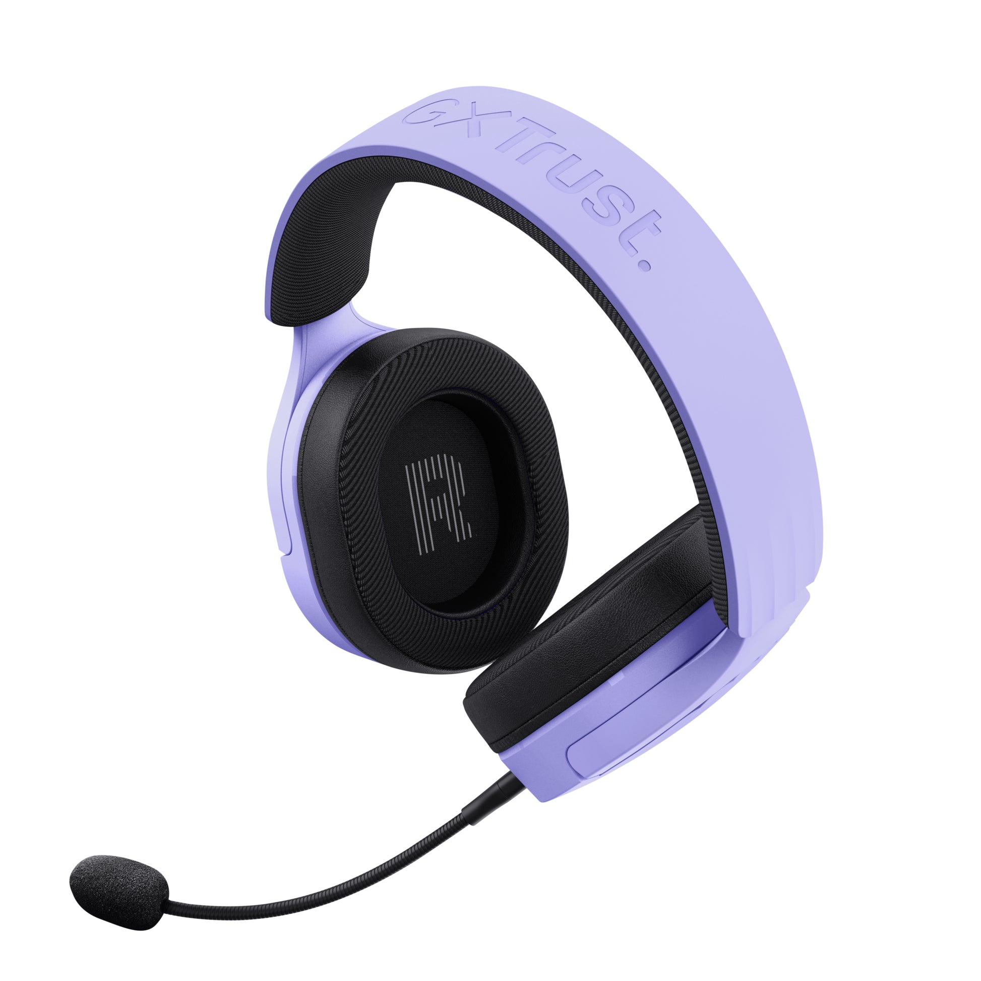 Trust GXT489 FAYZO Gaming-Headset – On-Ear, Stereo, Kabelgebunden, 3,5 mm Klinke, Violett