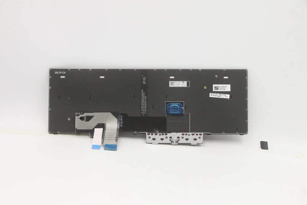 Lenovo Blackbird – Notebook-Ersatztastatur – QWERTY (PT) – schwarz – für ThinkPad P17 Gen 1 (20SN, 20SQ)