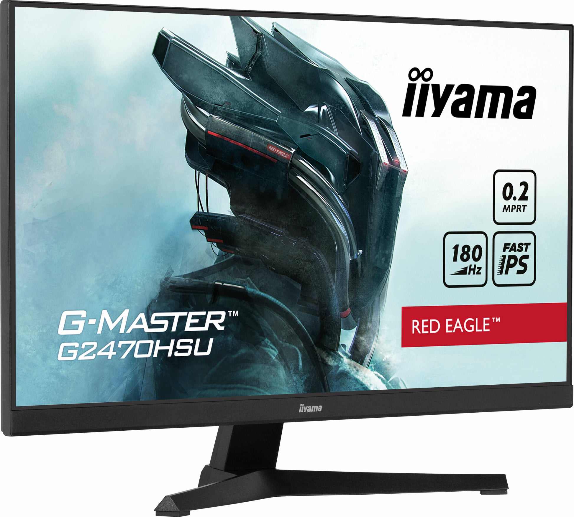iiyama G-MASTER G2470HSU-B6 – 23,8", 1920 × 1080 (Full HD), IPS, 180 Hz