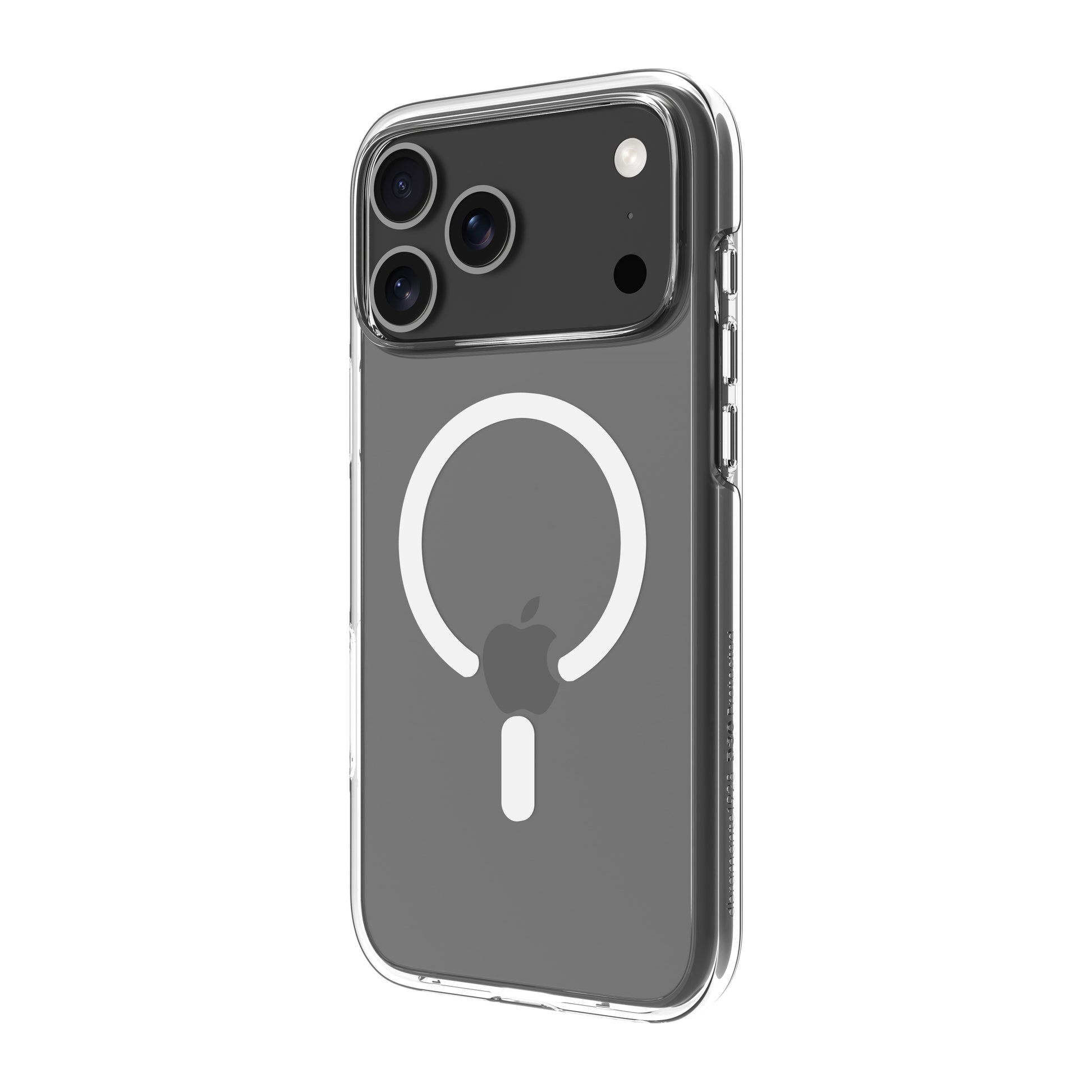 dbramante1928 Iceland Ultra D3O Backcover – für Apple iPhone 17 Pro Max, MagSafe, Kunststoff, Transparent