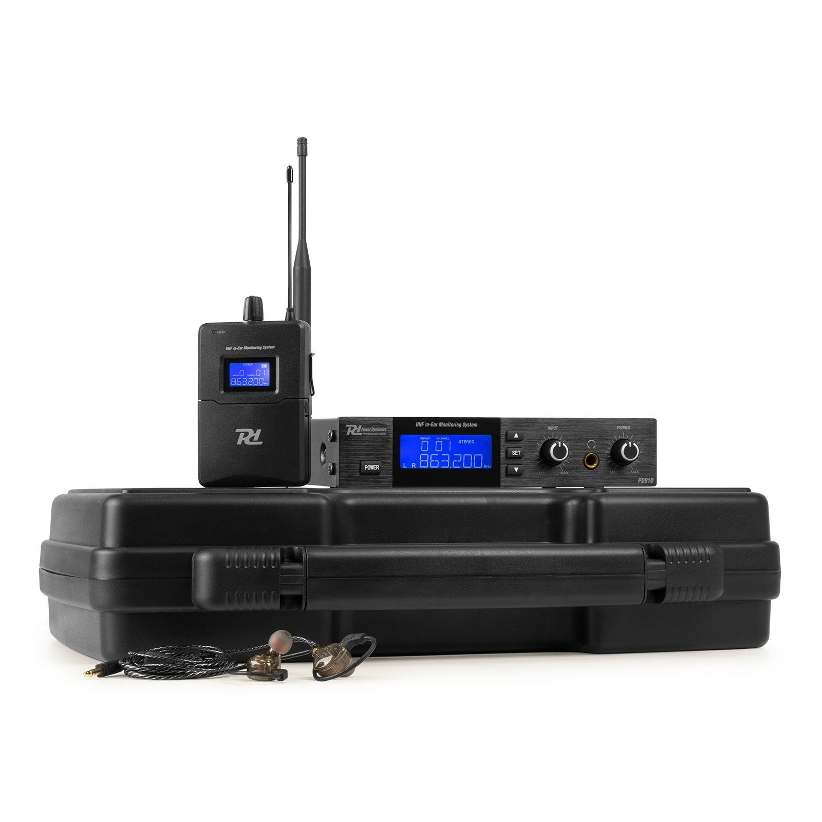 Power Dynamics PD810 – Kopfhörerverstärker (DAC), 105 dB