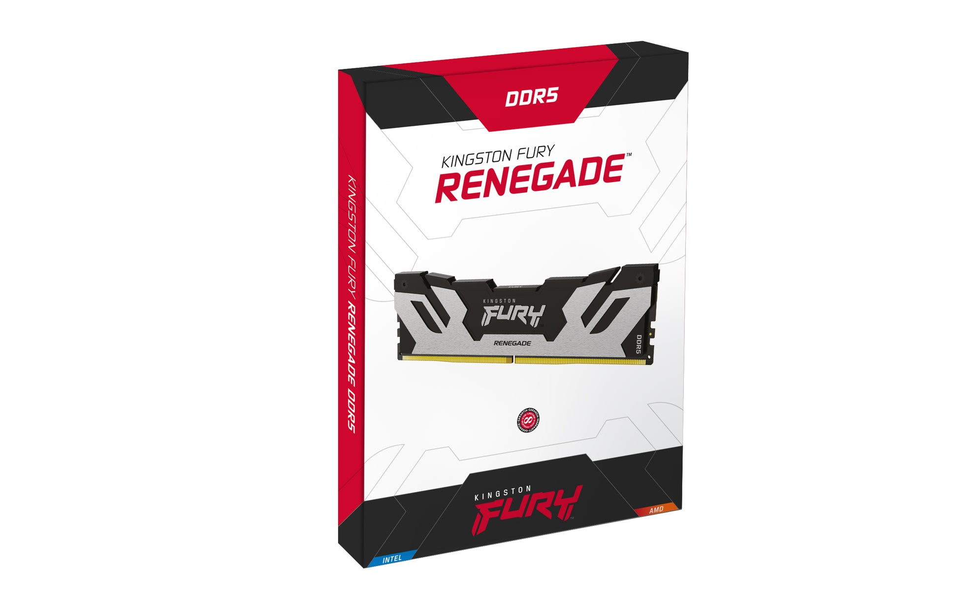 Kingston Technology Kingston Renegade Silver – 64 GB (2×32 GB) DDR5-6400 CL32, 288-Pin DIMM, XMP 3.0