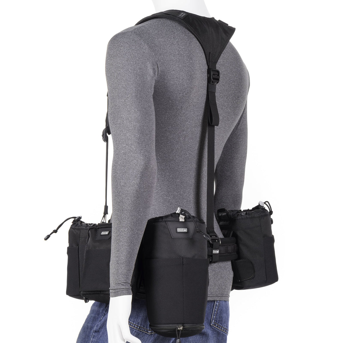 Think Tank Racing Harness V3.0 Kameragurt – Nylon, Schwarz – für Digitalkameras – 220 × 50 × 80 mm, 200 g