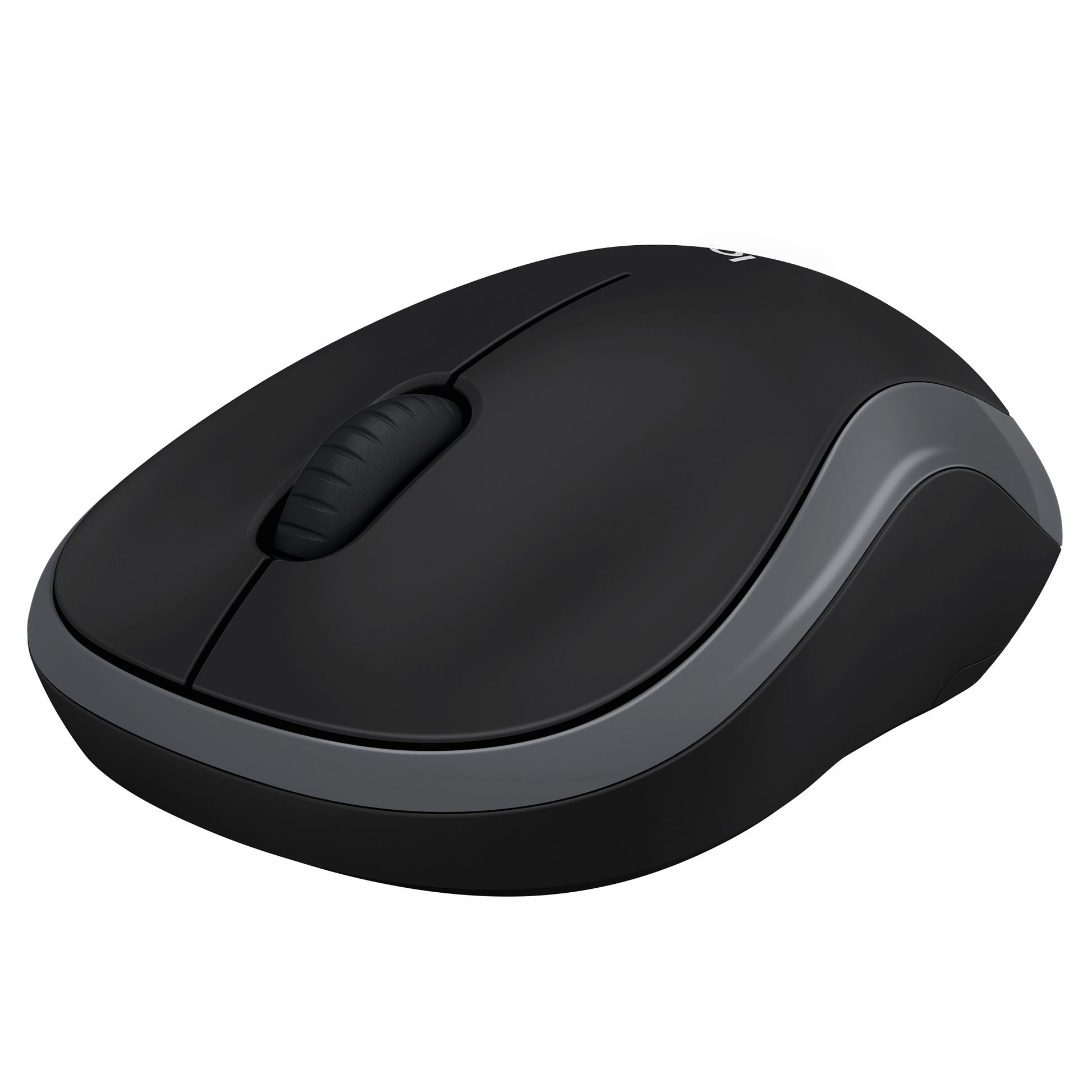 Logitech M185 Maus – kabellos, Bluetooth + 2,4 GHz, Unifying-Empfänger, Grau